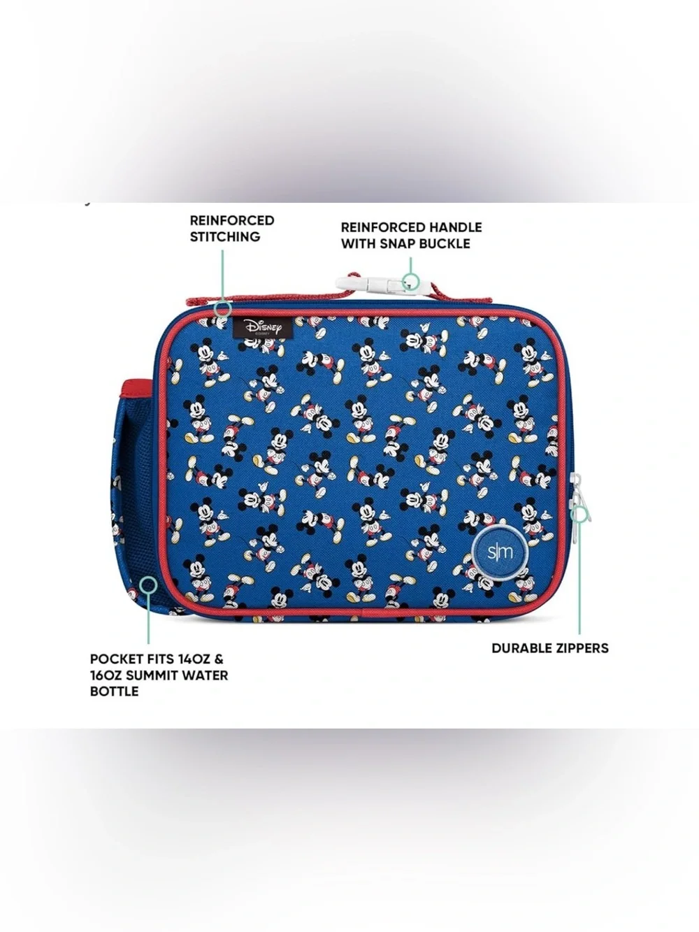 Simple Modern Disney Kids Lunch Set-Retro Mickey Mouse
